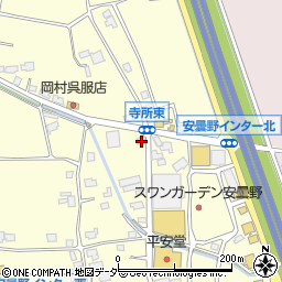 長野県安曇野市豊科南穂高寺所1080周辺の地図