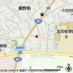 群馬県太田市熊野町4-21周辺の地図