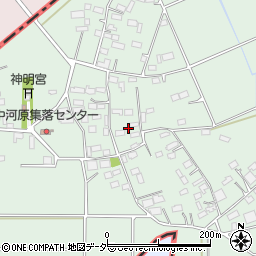 栃木県小山市中河原282周辺の地図