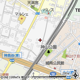 栃木県小山市神鳥谷1093-4周辺の地図
