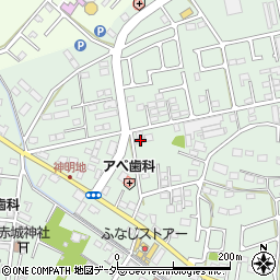 栃木県足利市上渋垂町246周辺の地図