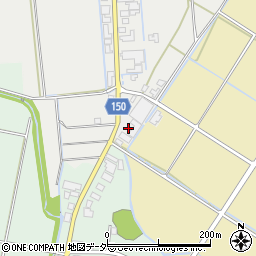 石川県加賀市西島町ヰ周辺の地図