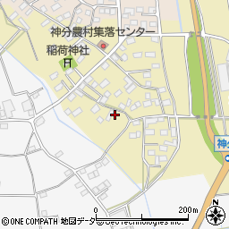 茨城県筑西市神分583周辺の地図