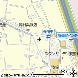 長野県安曇野市豊科南穂高寺所1085周辺の地図