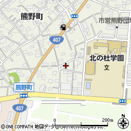 群馬県太田市熊野町17周辺の地図