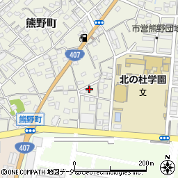 群馬県太田市熊野町17-8周辺の地図