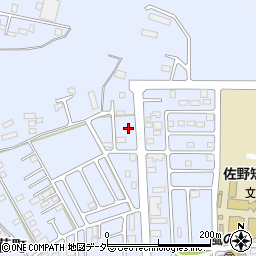栃木県佐野市高萩町1307周辺の地図