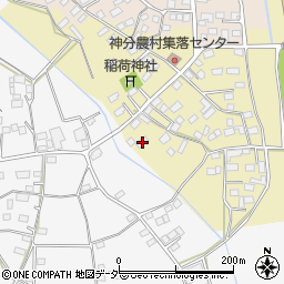 茨城県筑西市神分568周辺の地図