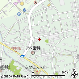 栃木県足利市上渋垂町250周辺の地図