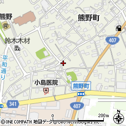 群馬県太田市熊野町14-15周辺の地図