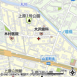 群馬県伊勢崎市山王町59-5周辺の地図