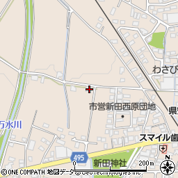 長野県安曇野市豊科5215周辺の地図