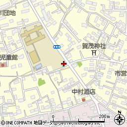 韮川小放課後児童クラブ周辺の地図