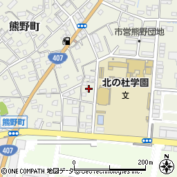群馬県太田市熊野町17-23周辺の地図