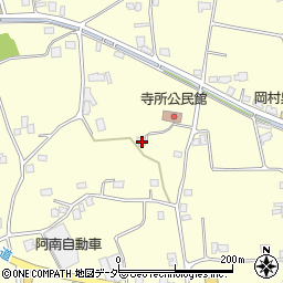 長野県安曇野市豊科南穂高寺所671周辺の地図