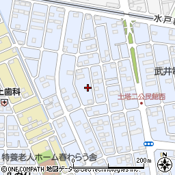 栃木県小山市土塔226周辺の地図