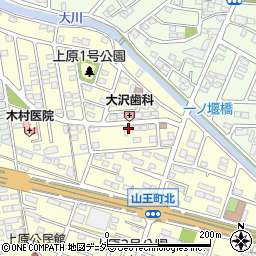 群馬県伊勢崎市山王町59-6周辺の地図