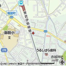栃木県足利市上渋垂町16周辺の地図