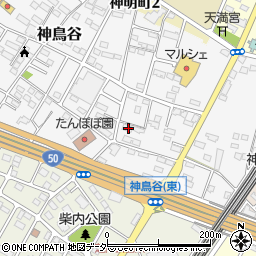 栃木県小山市神鳥谷1043周辺の地図
