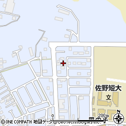 栃木県佐野市高萩町1306周辺の地図