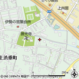 栃木県足利市上渋垂町887周辺の地図