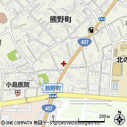 群馬県太田市熊野町15-8周辺の地図
