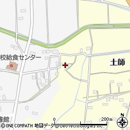 茨城県笠間市土師1097周辺の地図