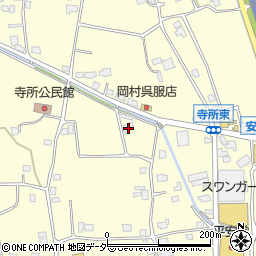 長野県安曇野市豊科南穂高寺所72周辺の地図
