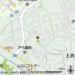 栃木県足利市上渋垂町255周辺の地図