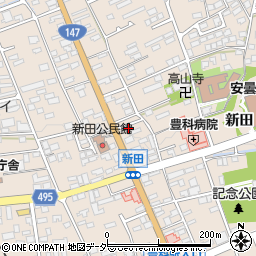 長野県安曇野市豊科5795周辺の地図