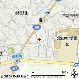 群馬県太田市熊野町18-31周辺の地図