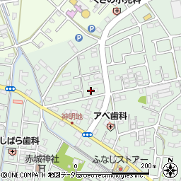 栃木県足利市上渋垂町102周辺の地図