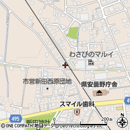 長野県安曇野市豊科5017周辺の地図