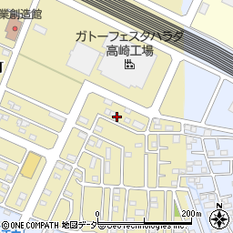 群馬県高崎市下之城町甲-744周辺の地図