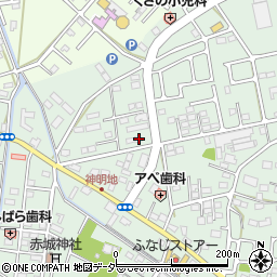 栃木県足利市上渋垂町102-4周辺の地図