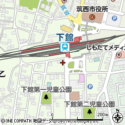 茨城県筑西市乙822-2周辺の地図
