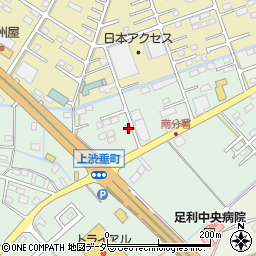 栃木県足利市上渋垂町906-2周辺の地図