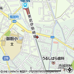 栃木県足利市上渋垂町15周辺の地図