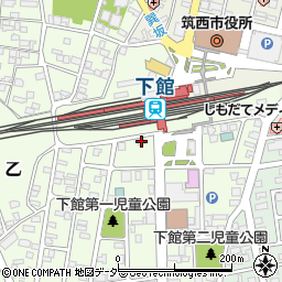 茨城県筑西市乙822周辺の地図