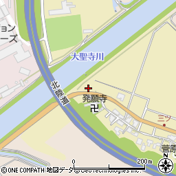 石川県加賀市大聖寺三ツ町ト周辺の地図