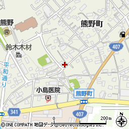 群馬県太田市熊野町22-8周辺の地図
