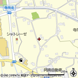 長野県安曇野市豊科南穂高寺所743周辺の地図