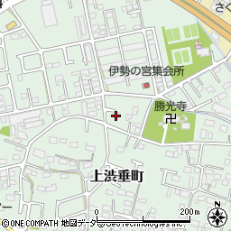 栃木県足利市上渋垂町291周辺の地図