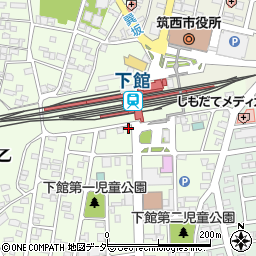 茨城県筑西市乙822-3周辺の地図
