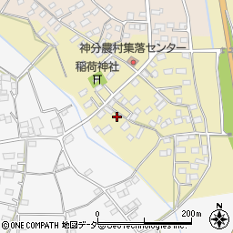 茨城県筑西市神分568-1周辺の地図
