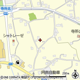 長野県安曇野市豊科南穂高寺所703周辺の地図