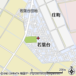 石川県加賀市若葉台周辺の地図