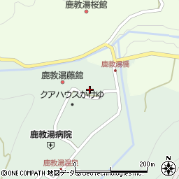 信州・鹿教湯温泉　斉北荘周辺の地図