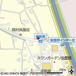 長野県安曇野市豊科南穂高寺所1075周辺の地図