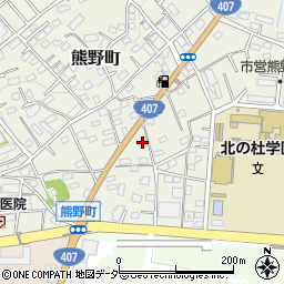 群馬県太田市熊野町16-9周辺の地図